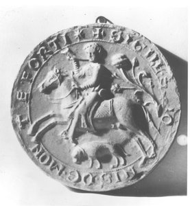 Seal of Simon de Montfort (c.1150-1218)