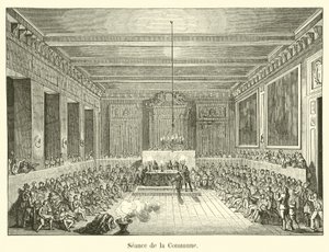 Session of the Commune by French School