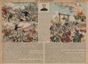 Second Franco-Dahomean War by French School