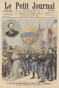 Seine-et-Oise Fire Brigade fete at Rambouillet, Paris by French School