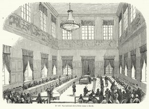 Session of Tagsatzung, the Swiss Federal Diet, in Zurich by French School