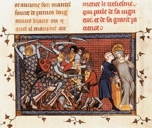 Seventh Crusade by French School