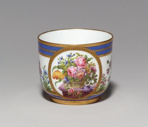 Sevres Beau Bleu Sugar Bowl