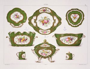 Sevres Dinner Service by French School