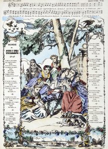Sheet music for the song 