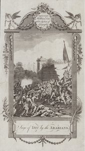 Siege of Diu by the Arabians by French School