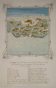 Siege of Saint Thomas de la Goiane, in the Antilles, 11th December 1629 by French School