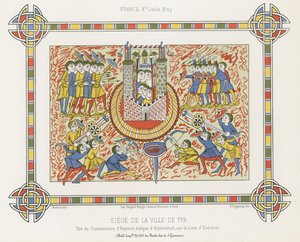 Siege of the city of Tyre by French School