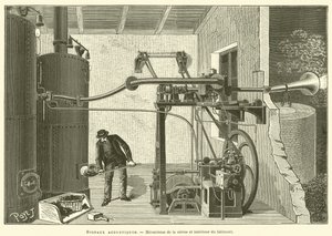 Acoustic Signals, Mechanism of the Siren and Interior of the Building by French School