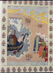 Sinbad embarking, illustration for Sinbad the Sailor, from The Arabian Nights, 1895