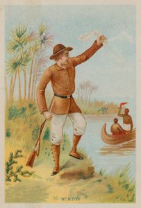 Sir Richard Burton in Africa by French School
