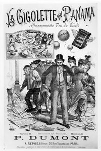 Songsheet for La Gigolette du Panama related to the Panama Affair
