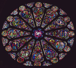 South Rose Window, 1235-40