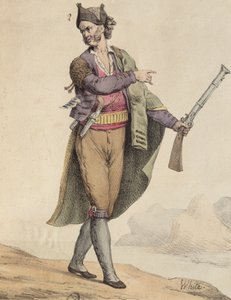 Spanish Smuggler of Cadiz Area, 1815 (engraved by Langlume) by French School