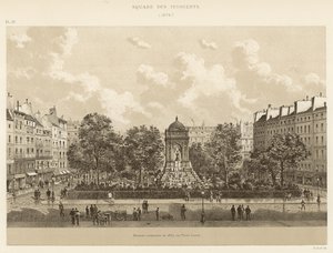 Square of the Innocents, 1878