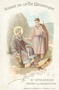St Anathasius during the persecution of Christians