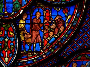 St Anthony distributes to the poor