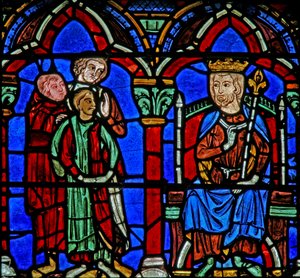 St Cheron window: Clotair