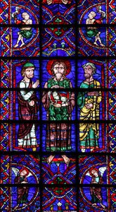 St John the Baptist with Agnus Dei by French School