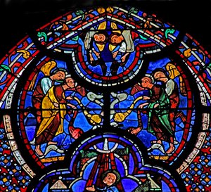 St John Window: Angels Await St John
