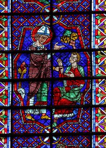 St Martin - Healing the Sick by French School