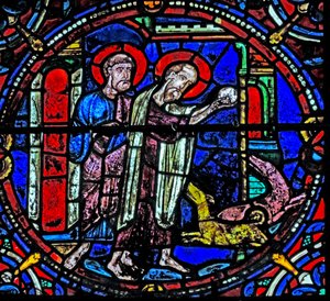 St Peter and St Paul Feeding the Dogs