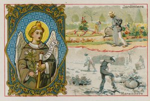 St Vincent, Gardeners and Vegetable Growers by French School