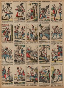 Story of Austrian Soldier Sergeant Fritz Kreutzer by French School