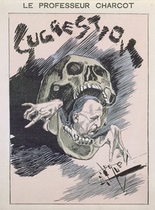 Suggestion, caricature of Jean Martin Charcot c.1880-85