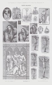 Religious Subjects (engraving) by French School
