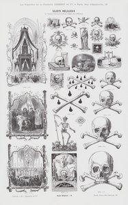 Religious Subjects (engraving) by French School