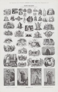 Religious Subjects (engraving) by French School