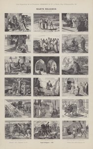 Religious Subjects (engraving) by French School