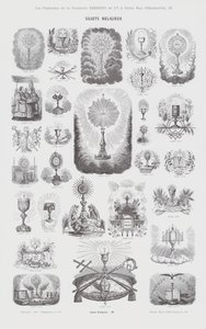Religious Subjects (engraving) by French School