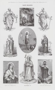 Religious Subjects (engraving) by French School