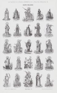 Religious Subjects (engraving) by French School