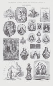 Religious Subjects (engraving) by French School