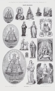 Religious Subjects (engraving) by French School