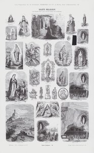 Religious Subjects (engraving) by French School