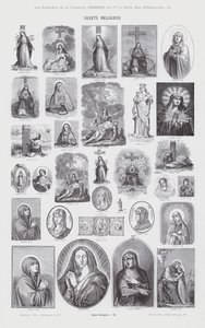 Religious Subjects (engraving) by French School