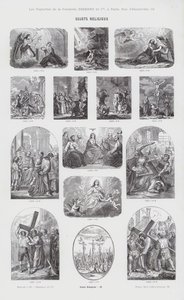 Religious Subjects (engraving) by French School