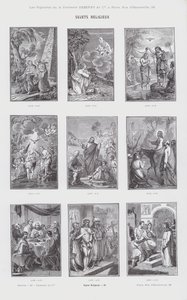 Religious Subjects (engraving) by French School