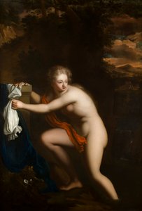 Susannah at her Bath by French School