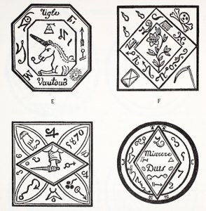 Talismans Typically Used with Incantations by French School