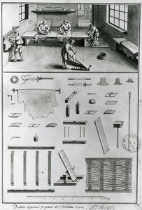 Tanners, from the Descriptions of Arts & Crafts by Denis Diderot, published c.1770 by French School