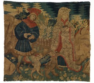 Tapestry Depicting The Chase 
