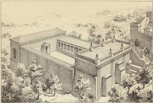 Temple of Baal by French School