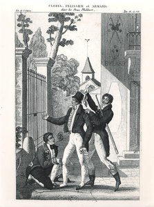 The Actor Clozel as an Elegant, from the Comedy 