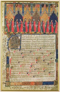 The Aldermen of Toulouse, 1369 by French School
