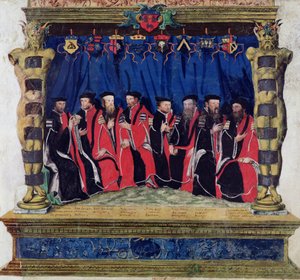 The Aldermen of Toulouse, 1554-55 by French School